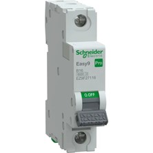 Schneider Electric EZ9F27116 Easy9 Pro 1p 16A B Tipi 6ka Otomatik Sigorta