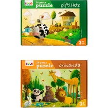 Eolo Ormanda ve Çiftlikte Puzzle 2'li