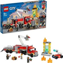 LEGO City Itfaiye Komuta Birimi 60282 Yapım Seti; Eğlenceli Itfaiye Oyuncağı Yapım Seti (380 Parça)