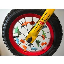 SYK Design Dinozor Bisiklet Jantı Süsü / Klipsi