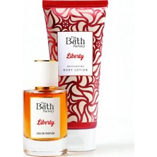 The Bath Factory Liberty Parfüm 50 ml + Liberty Vücut Losyonu 200 ml Set