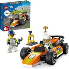 LEGO City Yarış Arabası 60322-4 Yaş ve Üzeri Çocuklar Için Tasarlanmış Oyuncak Yapım Seti (46 Parça)
