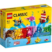 LEGO Classic Yaratıcı Okyanus Eğlencesi 11018 333 Parça Hediyelik Eğlenceli Set