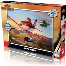 Ks Games Planes Puzzle 100 Parça - Uçaklar Puzzle 100 Parça Ks Puzzle