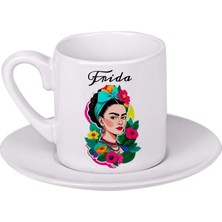 Ghostbastır Design Frida Kahlo Türk Kahvesi Fincanı 042