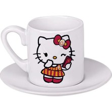 Ghostbastır Design Galatasaray Hello Kitty Türk Kahvesi Fincanı 023