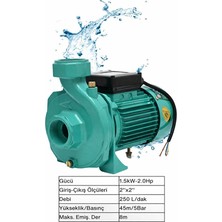 Optivex 2 Hp 80 Elektrikli Su Pompası Su Motoru 2 Inc