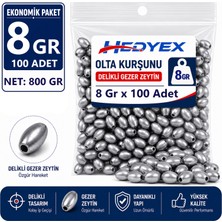 Hedyex 8 gr Olta Kurşunu Delikli Gezer Zeytin