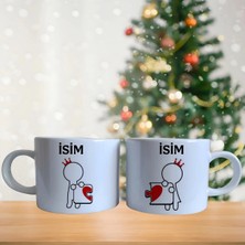 Ghostbastır Design Kişiye Özel Puzzle Kahve Fincan Takımı 001