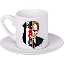 Ghostbastır Design Beşiktaş Atatürk Türk Kahvesi Fincanı 046