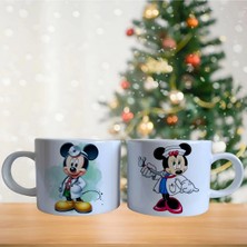 Ghostbastır Design Doktor ve Hemşire Mickey Kahve Fincan Takımı 004