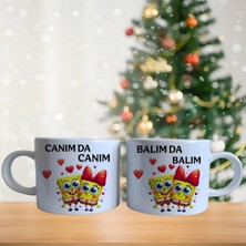 Ghostbastır Design Kişiye Özel Sünger Bob Kahve Fincan Takımı 010