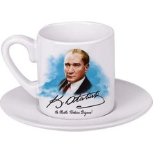 Ghostbastır Design Atatürk Türk Kahvesi Fincanı 049