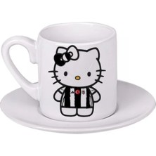 Ghostbastır Design Beşiktaş Hello Kitty Türk Kahvesi Fincanı 048