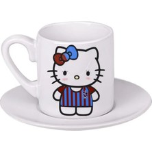 Ghostbastır Design Trabzonspor Hello Kitty Türk Kahvesi Fincanı 022