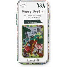 If Bookaroo Arkası Yapışkanlı Deri Telefon Kartlığı Telefon Kılıfı Cüzdanı