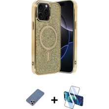 Pileli Store Pilelistore™ iPhone 12 Pro Kılıf Eksen Çizgi - Siyah 3D Antistatik Seramik Nano Ekran Koruyucu + Metal Kamera Lens Koruma Cam - Akyl