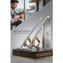 Transformacion 50 cm Tijli Iskele Kelepçesi - Dübelli Ankraj Duvar Sabitleme Bağlantı Elemanı 12MM Gijon 723290