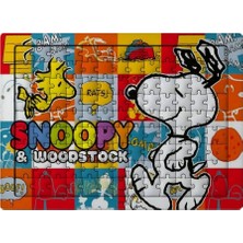 Ghostbastır Design Snoopy 99 Parça Ayaklı Puzzle – Dekoratif Çocuk Yapbozu 033