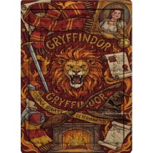 Ghostbastır Design Harry Potter Gryffindor 99 Parça Ayaklı Puzzle – Dekoratif Çocuk Yapbozu 010