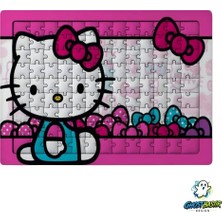 Ghostbastır Design Hello Kitty 99 Parça Ayaklı Puzzle – Dekoratif Çocuk Yapbozu 0163