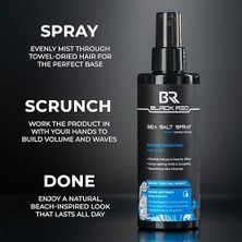 Plus Moda Red Saç Deniz Tuzu Spreyi - Sea Salt Spray Orta Tutuşlu Hacimlendirir Anti Uv Saç Şekillendirici