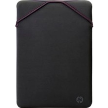 Plus Moda Hp - Pc Protective Wende-Sleeve 15.6'ya Kadar Dizüstü Bilgisayarlar Için, Çift Taraflı Tasarım, Gri/boz Kahverengi