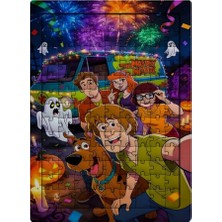 Ghostbastır Design Scooby-Doo 99 Parça Ayaklı Puzzle – Dekoratif Çocuk Yapbozu 032