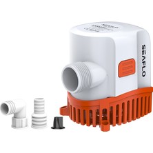 Seaflo Otomatik Sintine Pompası 1200 Gph 24V - Hortum Çıkışı Ø: 3/4'' (19 Mm) ve 1-1/8'' (29 Mm)