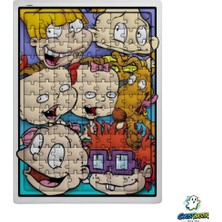Ghostbastır Design Rugrats 99 Parça Ayaklı Puzzle – Dekoratif Çocuk Yapbozu 0184