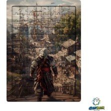 Ghostbastır Design Assassins Creed 99 Parça Ayaklı Puzzle – Dekoratif Çocuk Yapbozu 0139