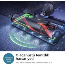 Plus Moda XC8057/01 Aqua Plus Kablosuz Elektrikli Süpürge 8000 Serisi, 80 Dakikaya Kadar Çalıșma Süresi, Islak ve Kuru Kullanım