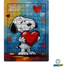 Ghostbastır Design Snoopy 99 Parça Ayaklı Puzzle – Dekoratif Çocuk Yapbozu 0191