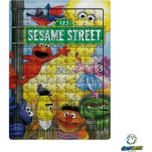 Ghostbastır Design Susam Sokağı 99 Parça Ayaklı Puzzle – Dekoratif Çocuk Yapbozu 0196