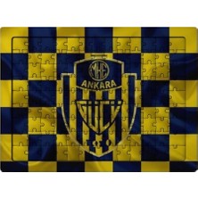 Ghostbastır Design Ankaragücü Spor 99 Parça Ayaklı Puzzle – Dekoratif Çocuk Yapbozu 099