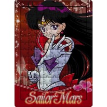 Ghostbastır Design Sailor Mars 99 Parça Ayaklı Puzzle – Dekoratif Çocuk Yapbozu 0136
