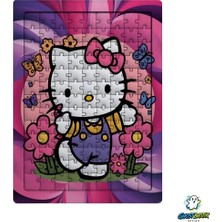 Ghostbastır Design Hello Kitty 99 Parça Ayaklı Puzzle – Dekoratif Çocuk Yapbozu 0165