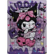 Ghostbastır Design Kuromi 99 Parça Ayaklı Puzzle – Dekoratif Çocuk Yapbozu 070