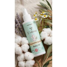 Doğal Içerikli Bebek Yağı 150 ml - Vegan & Hipoalerjenik & Yenidoğan Ciltlere Uygun & Ipeksi Yumuşaklık