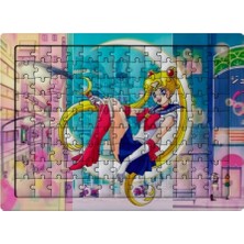 Ghostbastır Design Ay Savaşçısı 99 Parça Ayaklı Puzzle – Dekoratif Çocuk Yapbozu 084