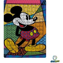 Ghostbastır Design Mickey Mouse 99 Parça Ayaklı Puzzle – Dekoratif Çocuk Yapbozu 0170