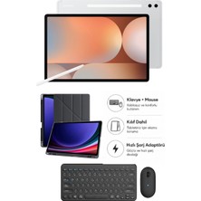 Samsung Bilgisayar Gibi Kullanılabilen Büyük Ekran Tablet Kılıf Klavye Mouse Hediyeli