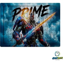 Ghostbastır Design Transformers Optimus Prime 99 Parça Ayaklı Puzzle – Dekoratif Çocuk Yapbozu 0211