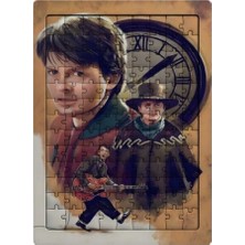 Ghostbastır Design Geleceğe Dönüş 99 Parça Ayaklı Puzzle – Dekoratif Çocuk Yapbozu 0132