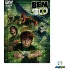Ghostbastır Design Ben 10 99 Parça Ayaklı Puzzle – Dekoratif Çocuk Yapbozu 0142