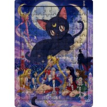 Ghostbastır Design Ay Savaşçısı 99 Parça Ayaklı Puzzle – Dekoratif Çocuk Yapbozu 0107