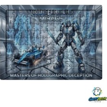 Ghostbastır Design Transformers Mirage 99 Parça Ayaklı Puzzle – Dekoratif Çocuk Yapbozu 0208