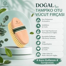 Plus Moda Tampiko Otu Vücut/selülit Fırçası (Taşıma Kesesi ile Birlikte Gönderilir) (Vegan)