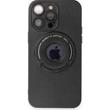 Derin Stok Iphone 13 Kılıf Lukka Magneticsafe Kapak - Siyah
