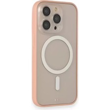 Derin Stok Iphone 14 Kılıf Grand Magneticsafe Kapak - Pembe